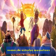 nomes de estrelas masculinos